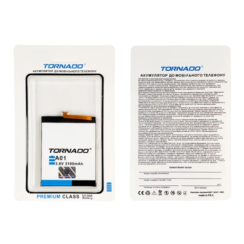 Акумулятор до телефону Tornado for Samsung A01, A01 Core(QL1695)