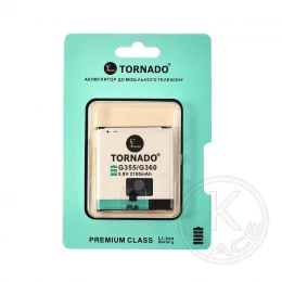 Акумулятор до телефону Tornado for Samsung G355EB-BG355BBE, EB-585157LU, EB-B450BE, EB-L1D71BA, EB-L