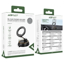 Автотримач Acefast D55 Magnetic на плоску поверхню