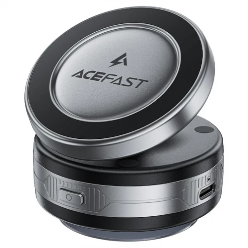 Автотримач Acefast E29 electric Suction cup magnetic wireless charging  на плоску поверхню