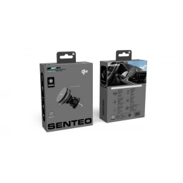 Автотримач з бездротовим ЗП SENTEO M3 Mag Pro series with MagSafe Qi2 15W вентиляційну решітку