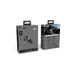 Автотримач з бездротовим ЗП SENTEO M4 Mag Pro series with MagSafe Qi2 15W вентиляційну решітку