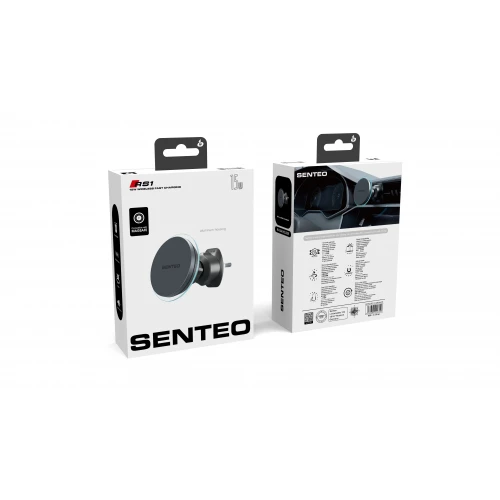 Автотримач з бездротовим ЗП SENTEO RS1 with MagSafe PD вентиляційну решітку