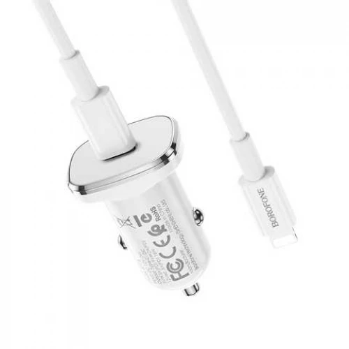 АЗП Borofone BZ12B USB to Lightning USB-C PD3.0