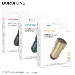 АЗП Borofone BZ19 2USB 2.4A