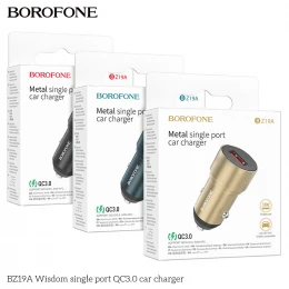 АЗП Borofone BZ19A USB QC3.0