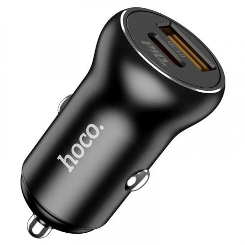 АЗП Hoco NZ5 Type-C to Lightning USB + USB-C PD/QC 30W 3A