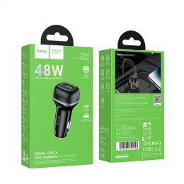 АЗП Hoco Z58A USB+USB-C PD/QC3.0 30W