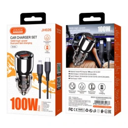 АЗП Jokade JH026 Type-C to Lightning USB+USB-C 100W