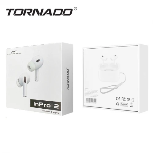 Бездротові навушники TWS Tornado InPro 2 ANC True Wireless Earbuds