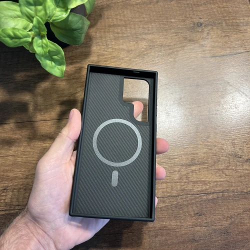 Чохол CASE LAB Carbon Case for Samsung S23 Ultra with MagSafe