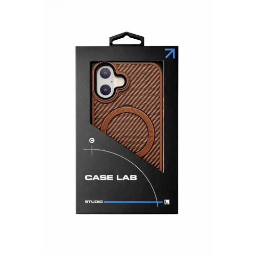 Чохол CASE LAB Carbon Ring Case for Apple for iPhone 16 with MagSafe