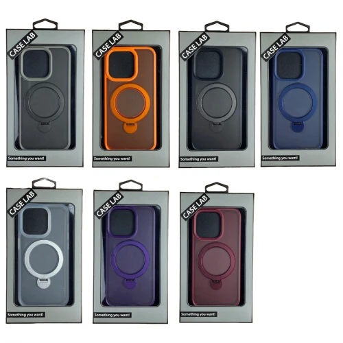 Чохол CASE LAB Ostand Matte Case for Apple for iPhone 16 with MagSafe