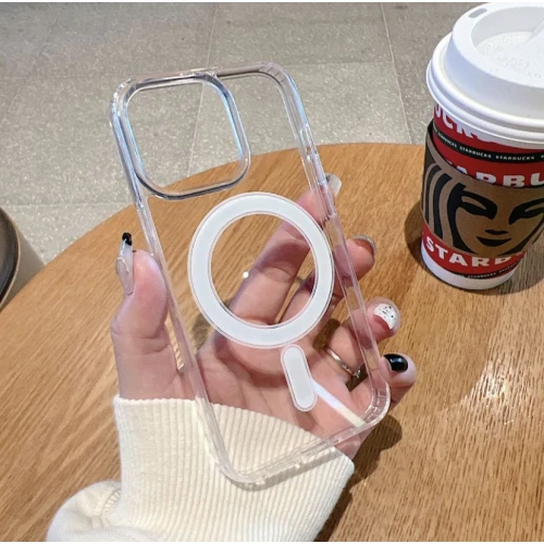 Чохол Clear Case for Apple iPhone 12 Pro Max with MagSafe