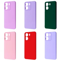 Чохол COVER SILK CH for Xiaomi Redmi 13C | Poco M6 5G | Poco C65 із захистом камери