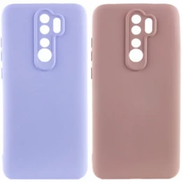 Чохол COVER SILK CH for Xiaomi Redmi Note 9 4G із захистом камери