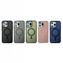 Чохол for Apple NOFELET Metal Matte for iPhone 16 with MagSafe