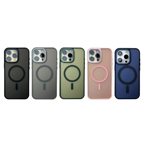 Чохол for Apple NOFELET Metal Matte for iPhone 16 with MagSafe