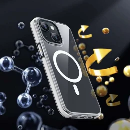 Чохол Hoco AS6 Transparent Anti-Fall Protective  for Apple for iPhone 15 Pro with MagSafe