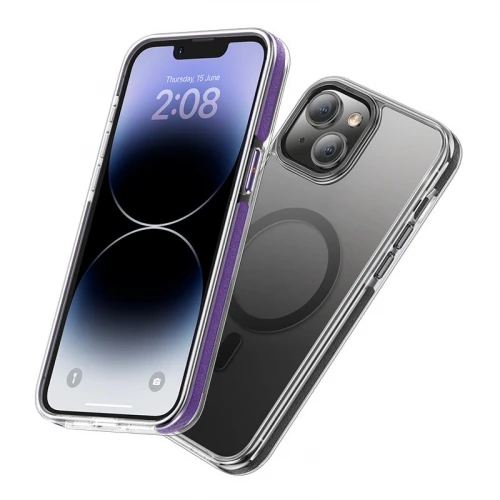 Чохол Hoco AS6 Transparent Anti-Fall Protective  for Apple iPhone 15 | iPhone 16 with MagSafe