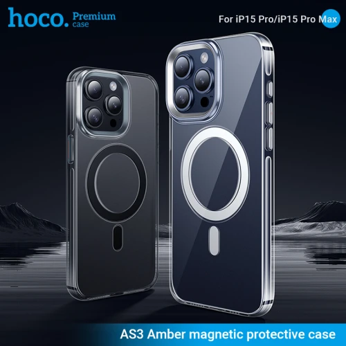 Чохол Hoco for Apple AS3 Amber Protective  for iPhone 15 Pro with MagSafe