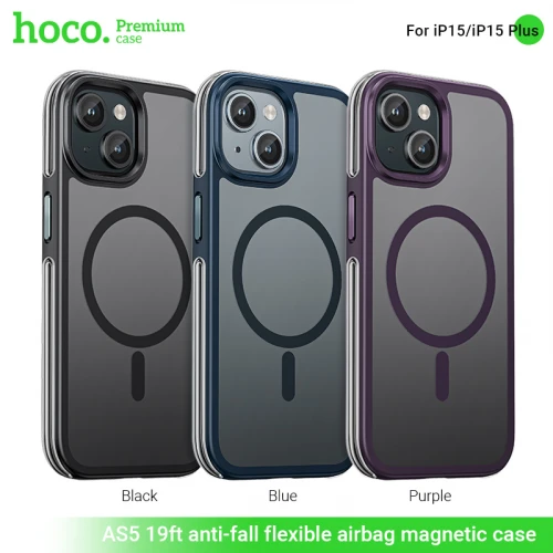 Чохол Hoco for Apple AS5 Airbag for iPhone 15 Plus with MagSafe