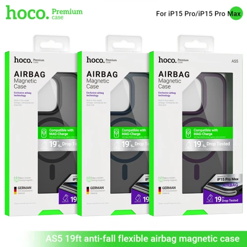 Чохол Hoco for Apple AS5 Airbag for iPhone 15 Pro with MagSafe