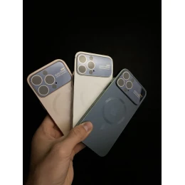 Чохол PC Slim Case Sapphire for Apple iPhone 12 Pro Max with MagSafe захист камери