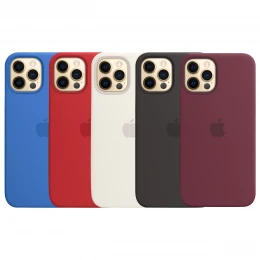 Чохол Silicone Case 1:1 for Apple for iPhone 12 | 12 Pro with MagSafe animation