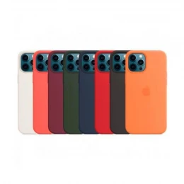 Чохол Silicone Case 1:1 for Apple for iPhone 12 Pro Max with MagSafe