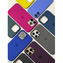 Чохол Silicone Case 1:1 for Apple for iPhone 16 Pro Max with MagSafe animation з кнопкою