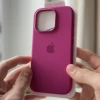 Чохол Silicone Case 1:1 for Apple for iPhone 16 Pro with MagSafe animation