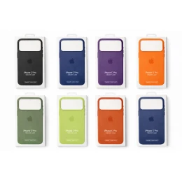 Чохол Silicone Case 1:1 for Apple for iPhone 17 Pro with MagSafe animation з кнопкою