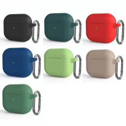 Чохол Silicone Case for Apple for AirPods 3 з карабіном