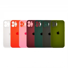 Чохол Silicone Case Full for Apple High Copy for iPhone 12 Pro захист камери