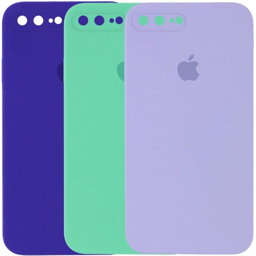 Чохол Silicone Case Full for Apple High Copy for IPhone 7 Plus | 8 Plus High Copy захист камери квад