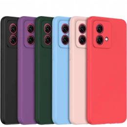 Чохол Soft Case for Motorola G84 із захистом камери