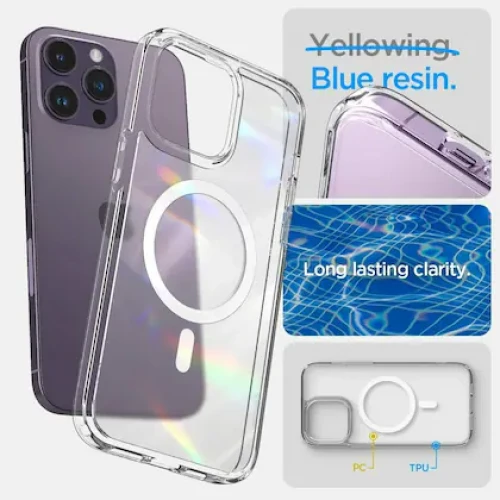Чохол Spigen NEO Hybrid Crystal for Apple for iPhone 15 with MagSafe