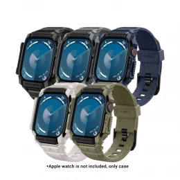 Чохол Spigen Rugged Armor for Apple Watch 45 mm