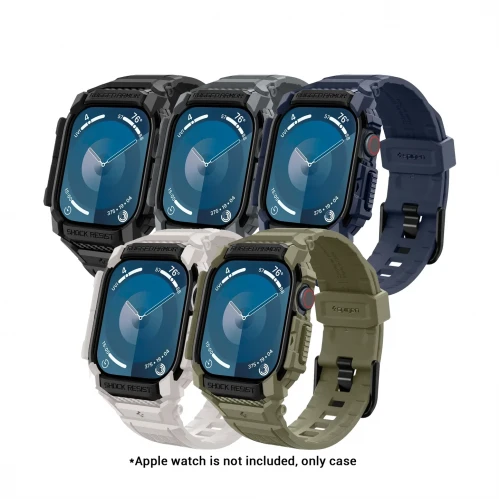 Чохол Spigen Rugged Armor for Apple Watch 45 mm