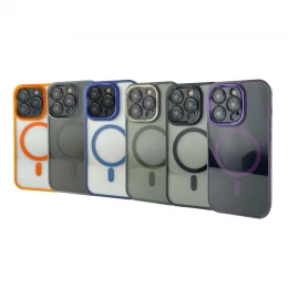Чохол TPU CASE LAB for Apple Clear Color Case for iPhone 15 with MagSafe захист камери