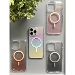 Чохол TPU CASE LAB Rainbow for Apple for iPhone 15 Pro Max with MagSafe