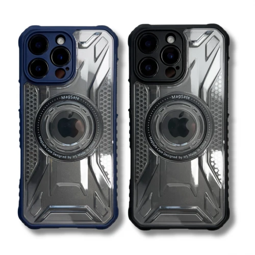 Чохол TPU CASE LAB Shockproof for Apple for iPhone 15 Pro Max with MagSafe захист камери посилені ку