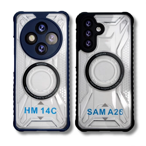 Чохол TPU CASE LAB Shockproof for Xiaomi Redmi 13C 4G with MagSafe посилені кути