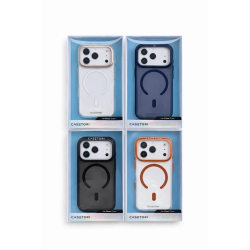 Чохол TPU CASETORI Aluminium frame for Apple for iPhone 17 Pro with MagSafe