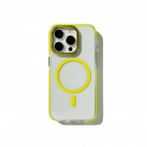 Чохол TPU CASE LAB for Apple Fluorescent Strip Case for iPhone 14 Pro Max with MagSafe