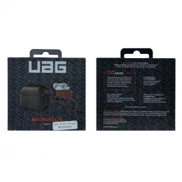 Чохол UAG Leather Case for Apple for AirPods Pro 2 з карабіном