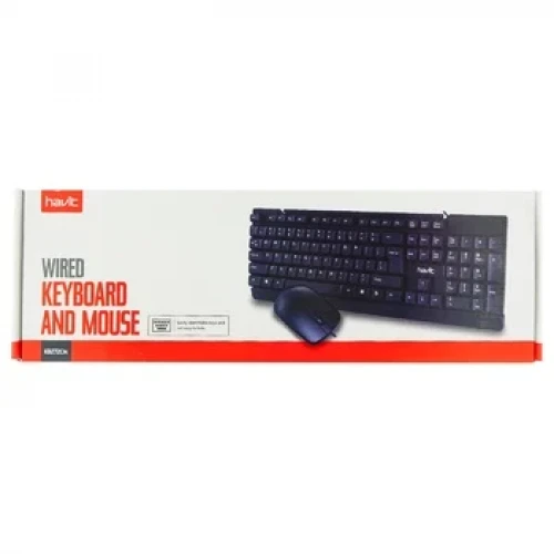 Дротова клавіатура Havit HV-KB272CM + Миша