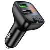 FM-модулятор Borofone BC41 2USB QC3.0 з дисплеем