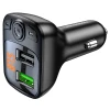 FM-модулятор Borofone BC41 2USB QC3.0 з дисплеем